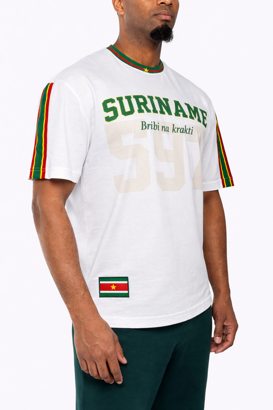 Suriname 597 T-Shirt – World Cup Edition | Bribi na Krakti 🇸🇷