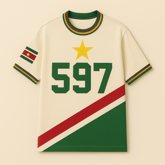 Suriname Heritage Oversized Tee – Selvivo Edition