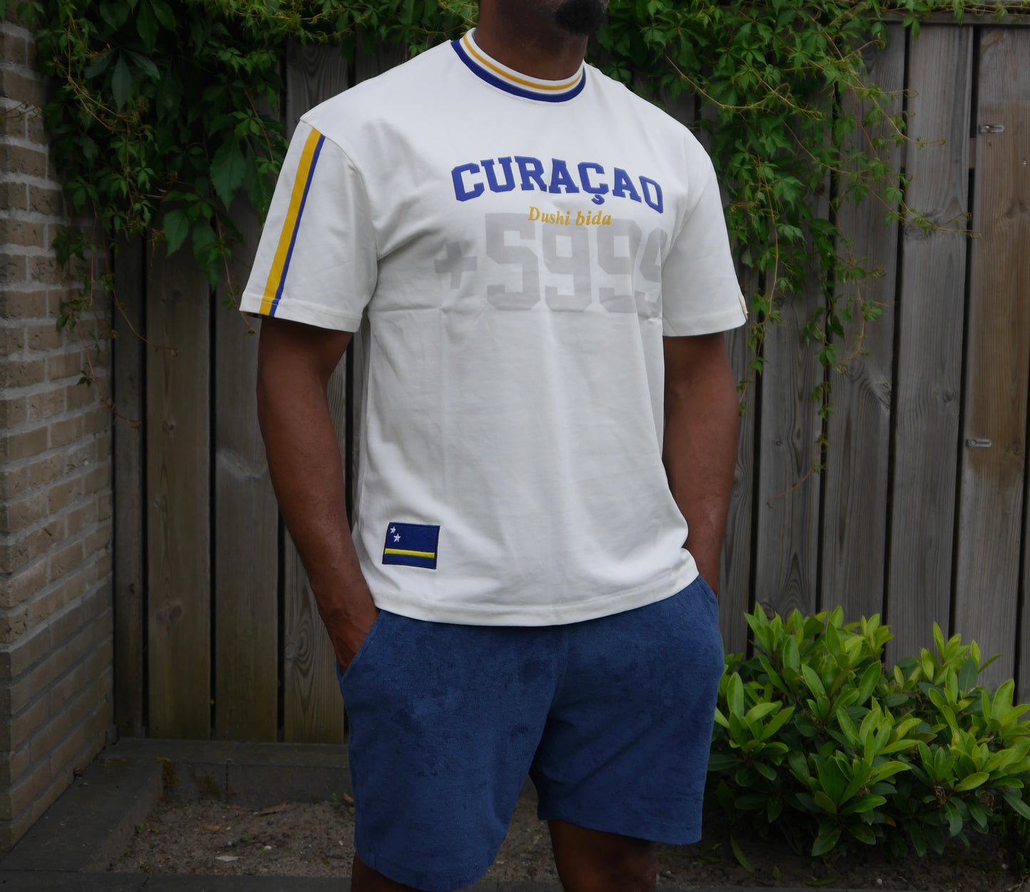 Curaçao Dushi Bida Shirt – Wit 🇨🇼