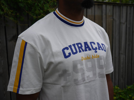Curaçao Dushi Bida Shirt – Wit 🇨🇼