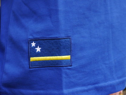 Curaçao Dushi Bida Shirt – Blauw 🇨🇼