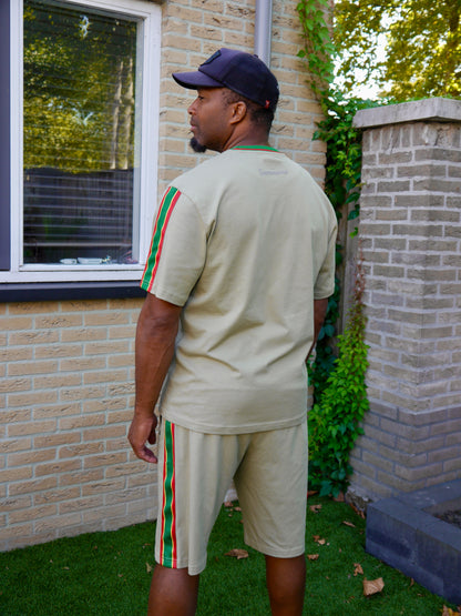 Taupe  Suriname 597 T-Shirt – Bribi na Krakti 🇸🇷 | Premium Culturewear