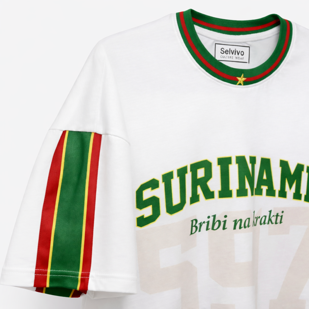 Suriname 597 T-Shirt – World Cup Edition | Bribi na Krakti 🇸🇷