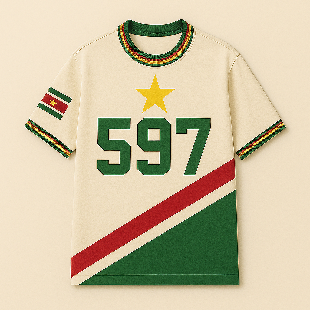 Suriname Heritage Oversized Tee – Selvivo Edition